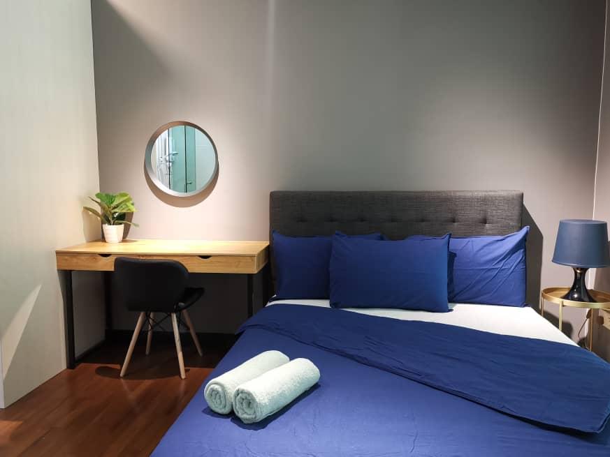 HALF WALL|GREY|DARK BLUE - Easyren International